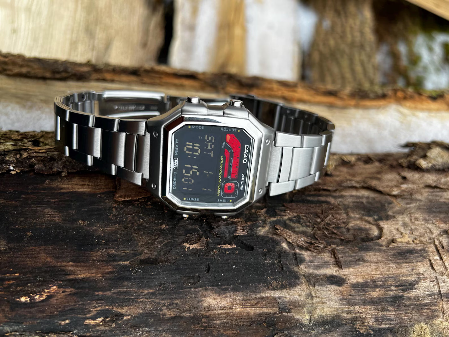 Redline Full Metal WS-1600 - Modified Casio Watch