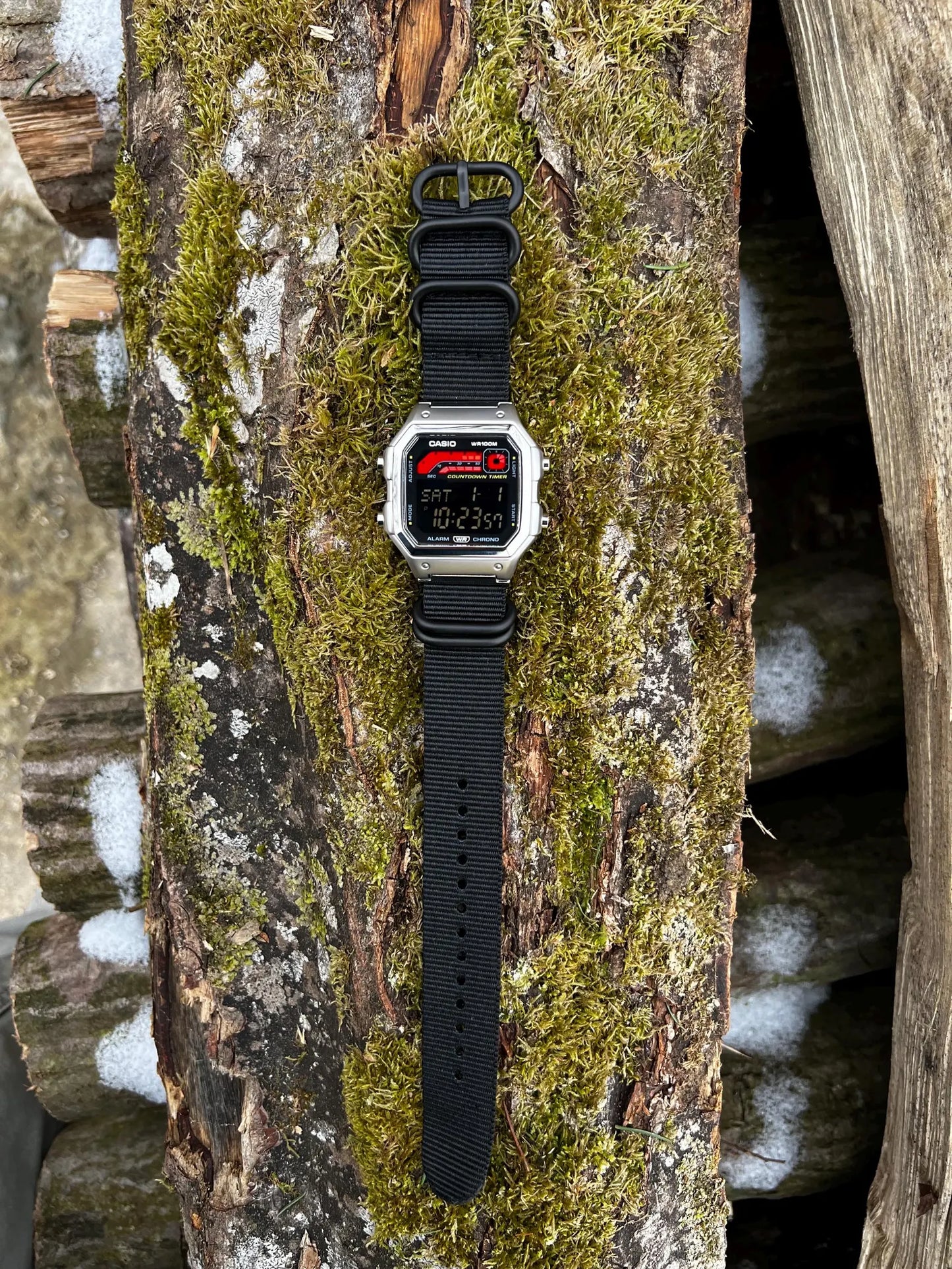 Redline Metal WS-1600 - Modified Casio Watch