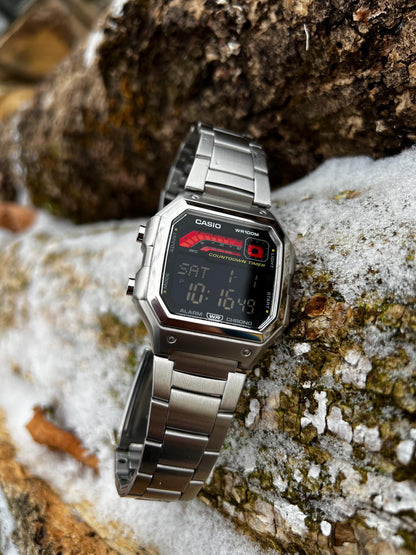 Redline Full Metal WS-1600 - Modified Casio Watch
