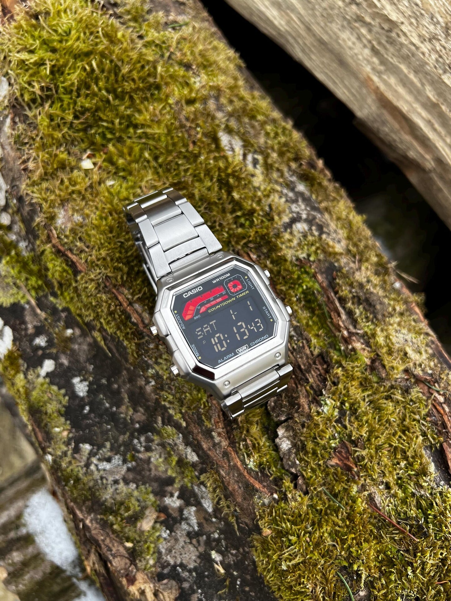 Redline Full Metal WS-1600 - Modified Casio Watch