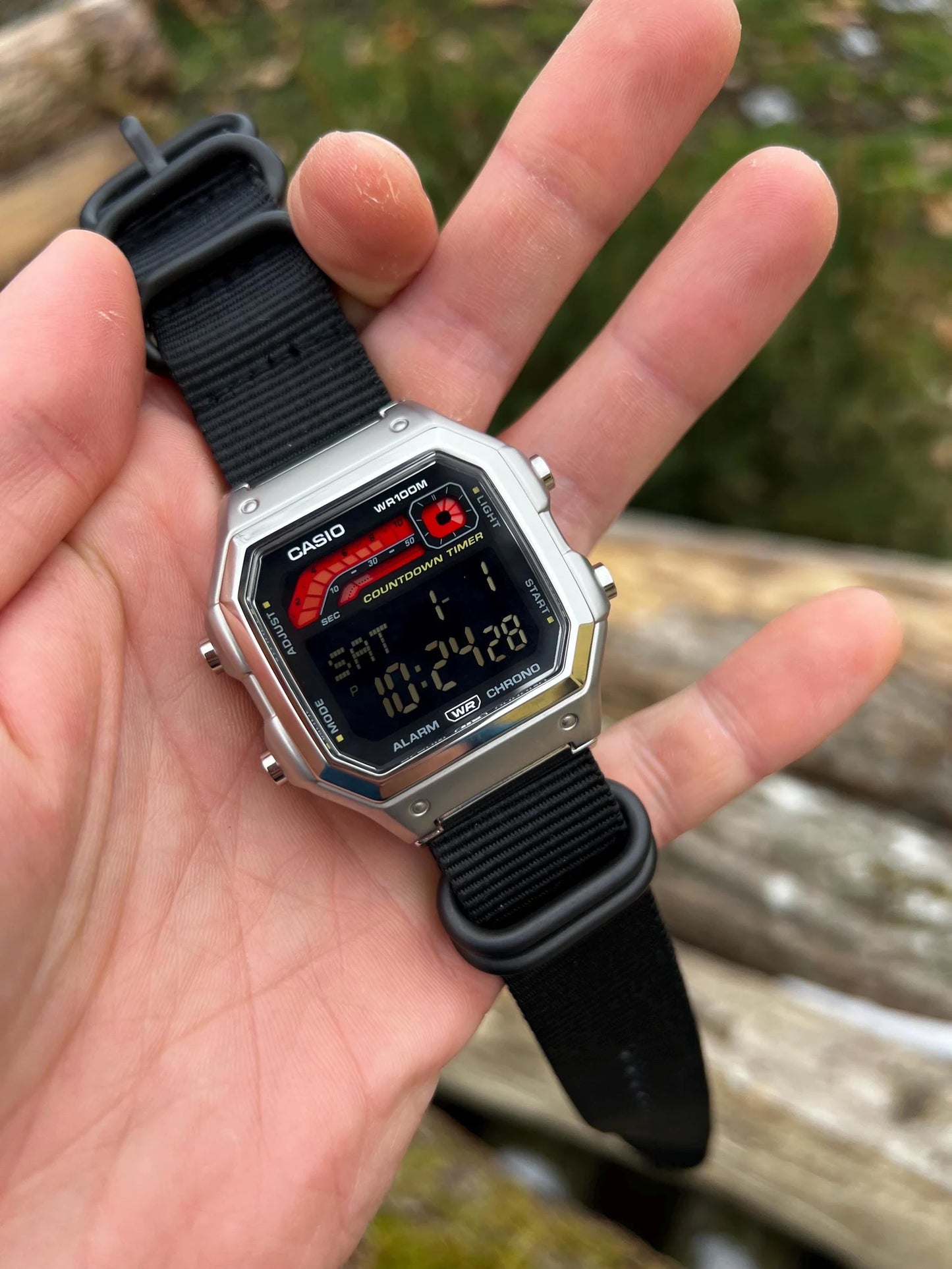 Redline Metal WS-1600 - Modified Casio Watch