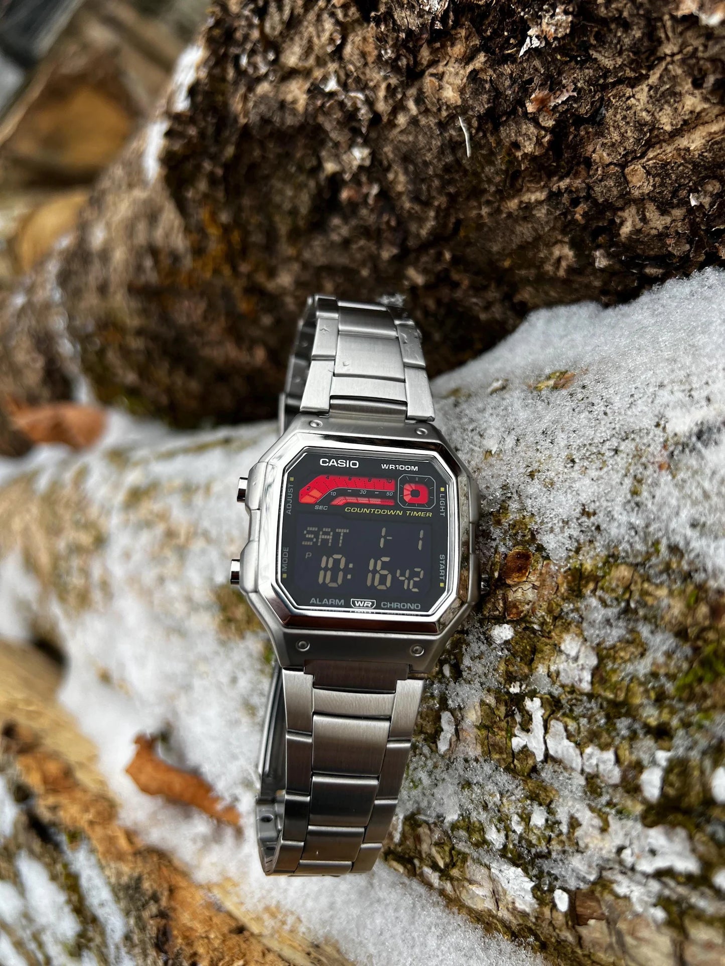 Redline Full Metal WS-1600 - Modified Casio Watch