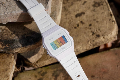 White Springtime F-91 - Modified Casio Watch