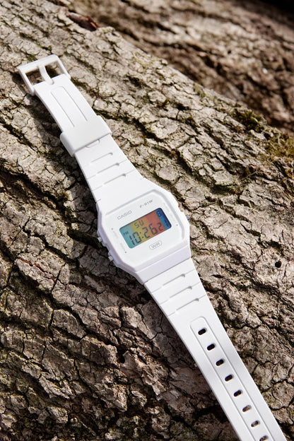 White Springtime F-91 - Modified Casio Watch
