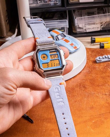 Gulf Racing Metal AE-1200 - Modified Casio Watch
