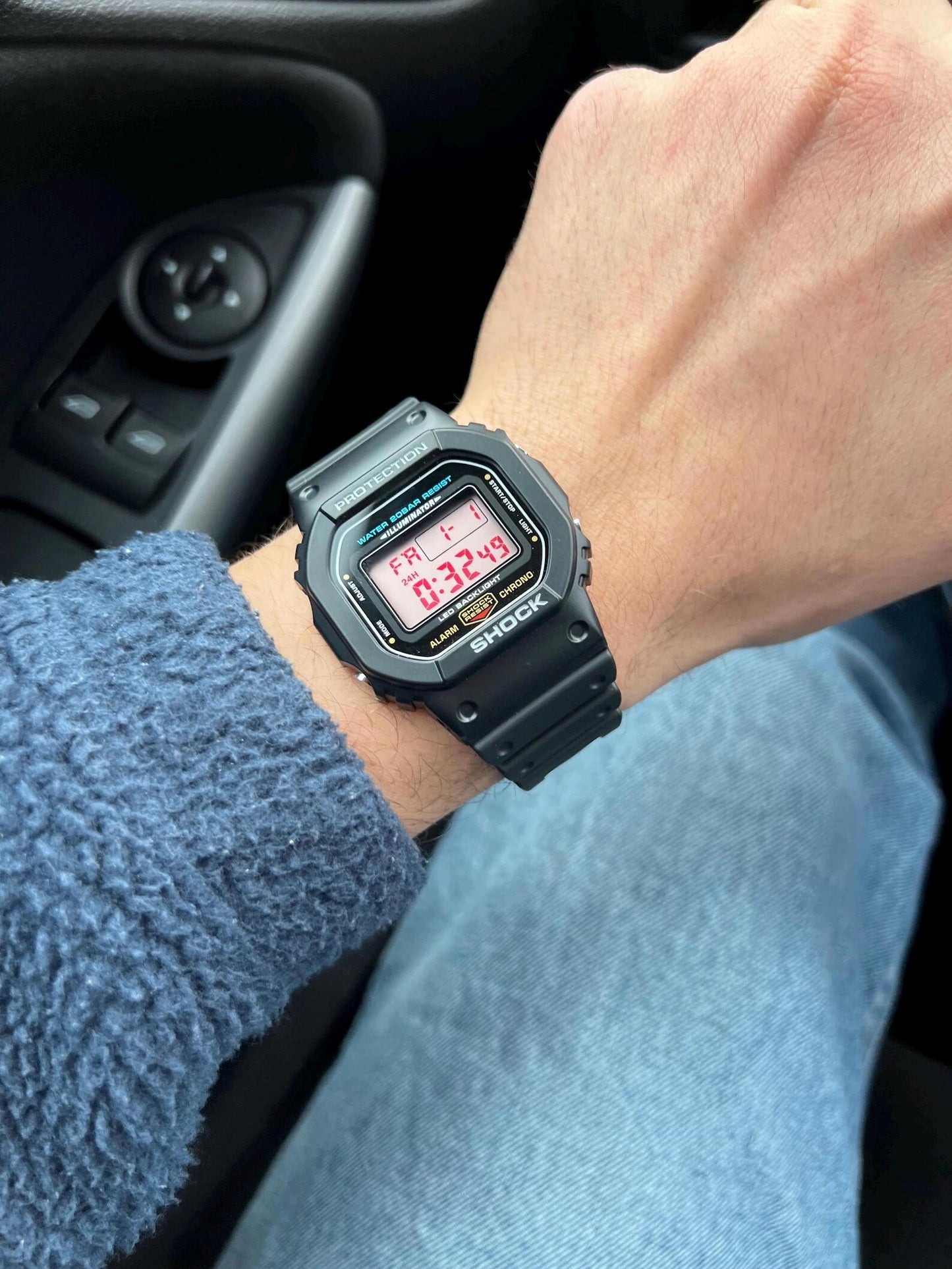 Strawberry Clear DW-5600 - Modified G-Shock Watch