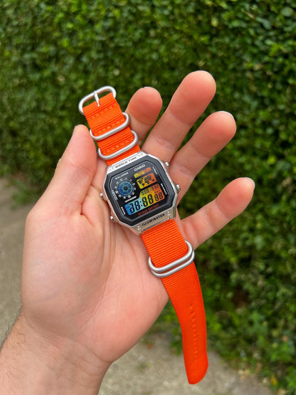 Orange Days Royale AE-1200 - Modified Casio Watch
