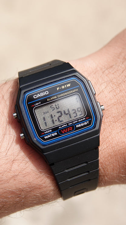 Iron Veil F-91 - Modified Casio Watch