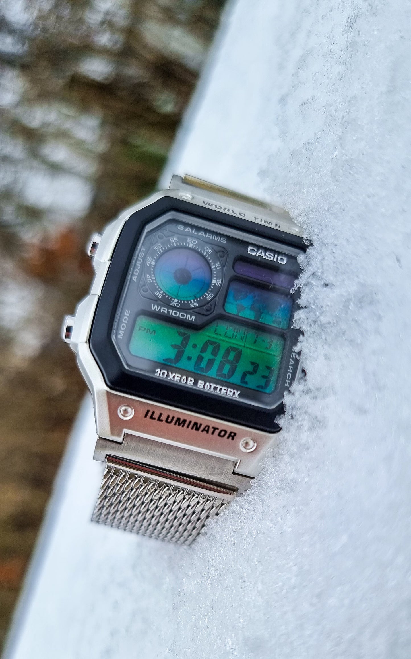Metal King Mesh AE-1200 - Modified Casio Watch