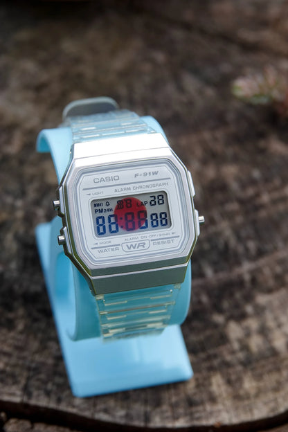 Japan Clear F-91 - Modified Casio Watch