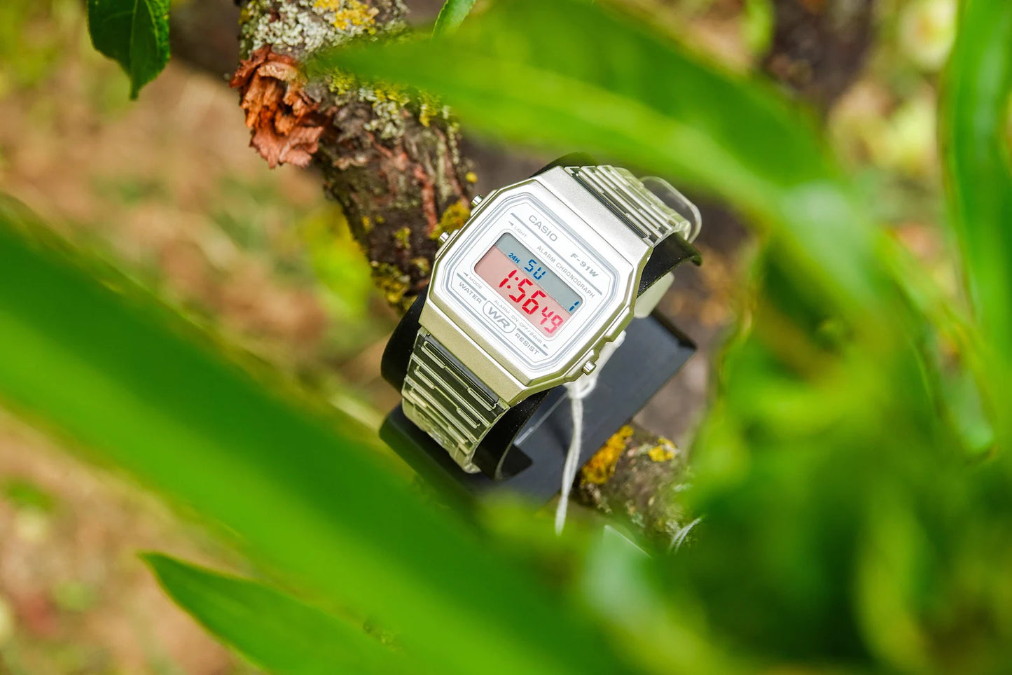 Seaside Clear F-91 - Modified Casio Watch