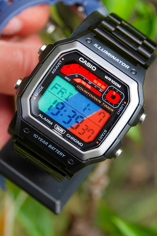 M Power Mod WS-1600 - Modified Casio Watch
