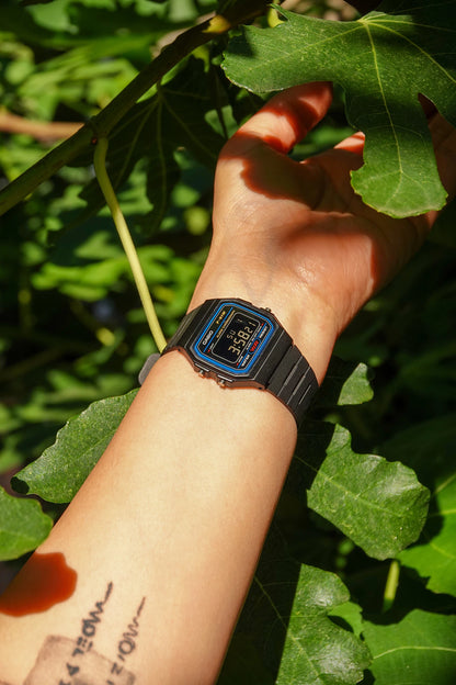 Classic Black F-91 - Modified Casio Watch