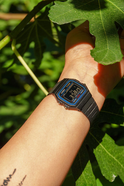 Classic Black F-91 - Modified Casio Watch