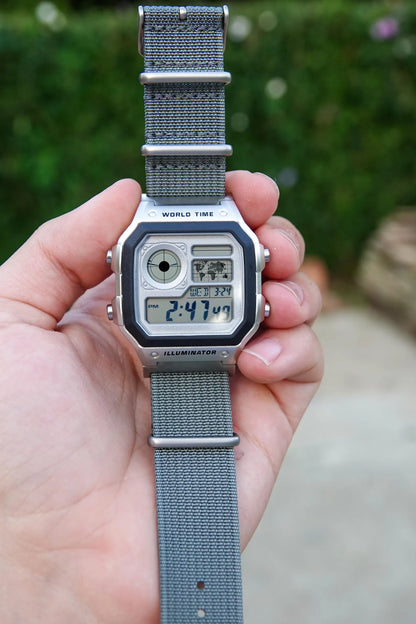 Polar Blue Royale AE-1200 – Modifizierte Casio-Uhr