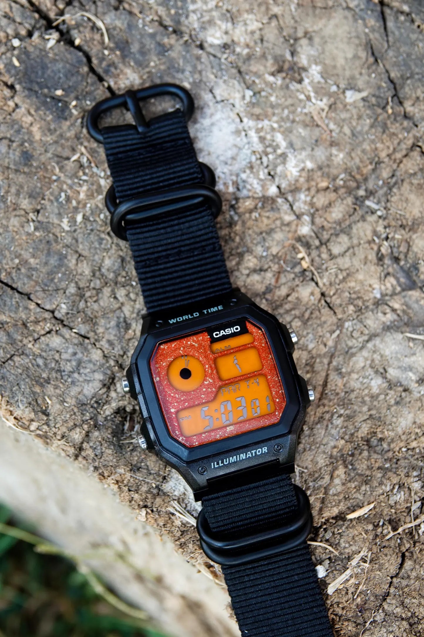 Emberwave Royale AE-1200 - Modified Casio Watch