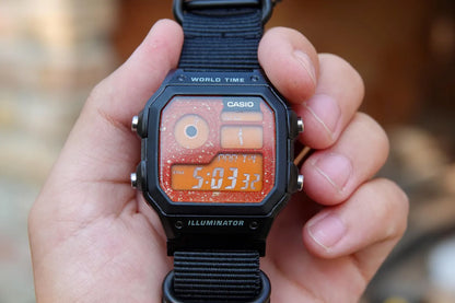 Emberwave Royale AE-1200 - Modified Casio Watch
