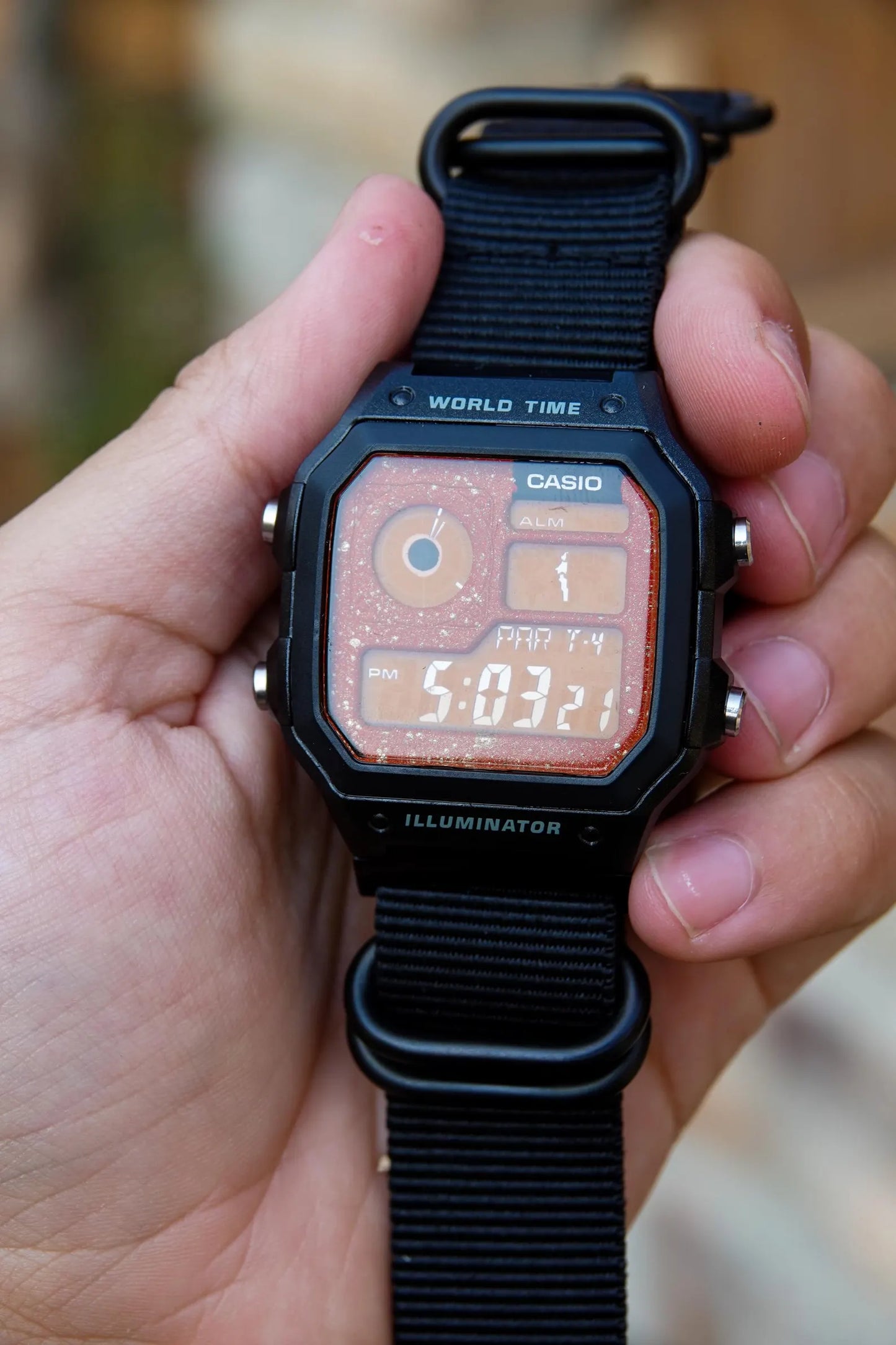 Emberwave Royale AE-1200 - Modified Casio Watch