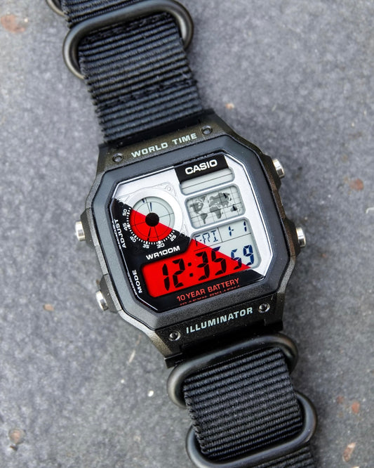 Street Voyager Royale AE-1200 - Modified Casio Watch
