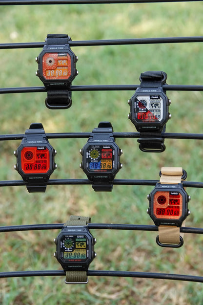 Emberwave Royale AE-1200 - Modified Casio Watch