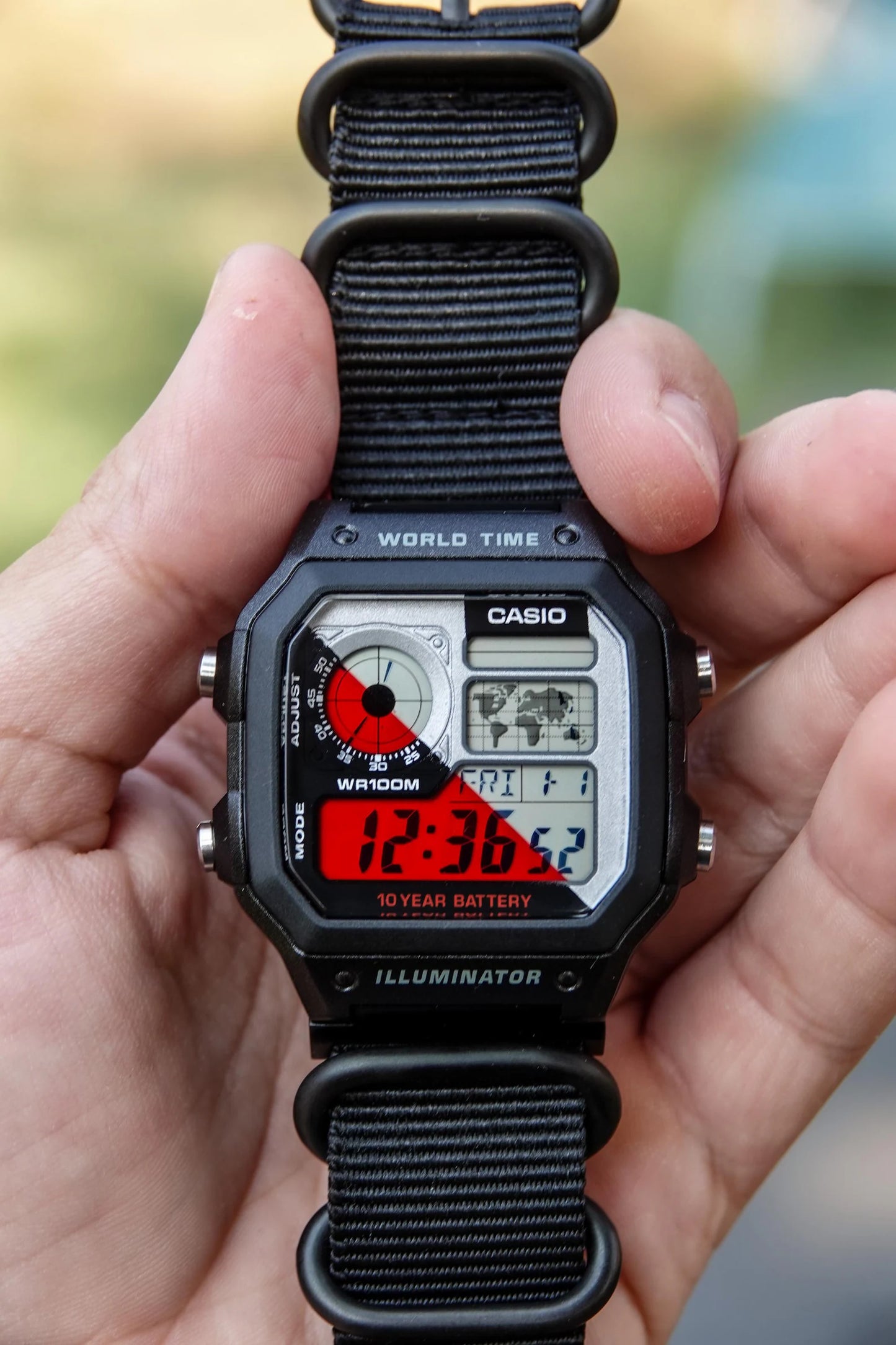 Street Voyager Royale AE-1200 - Modified Casio Watch