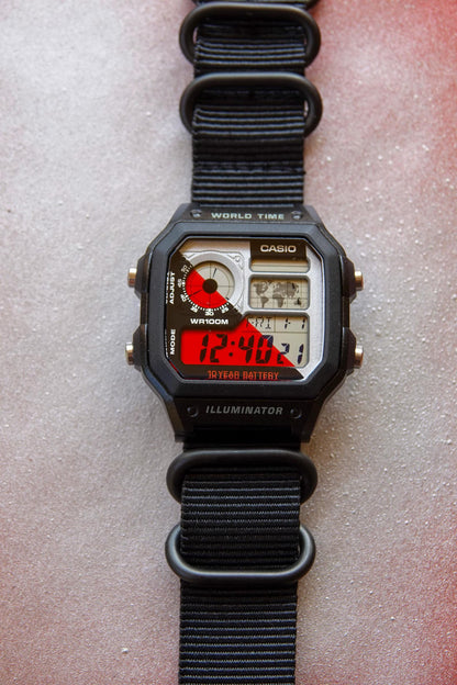 Street Voyager Royale AE-1200 - Modified Casio Watch