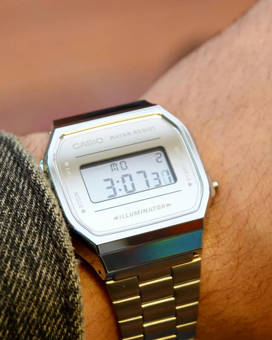 Mirror Time A168 - Modified Casio Watch