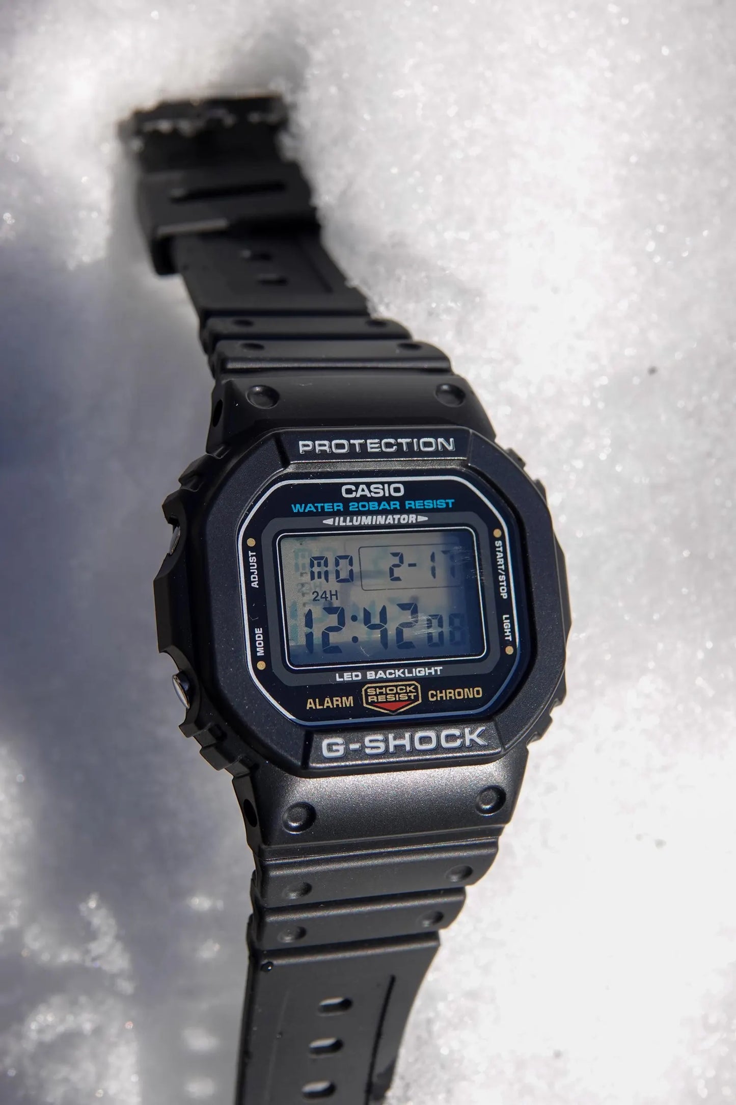 Ghost Clear DW-5600 - Modified G-Shock Watch