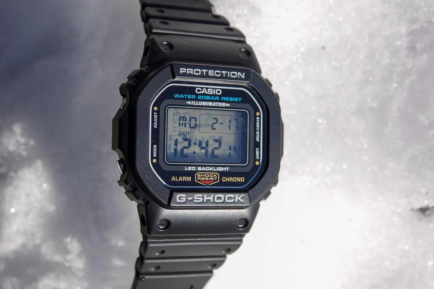 Ghost Clear DW-5600 - Modified G-Shock Watch
