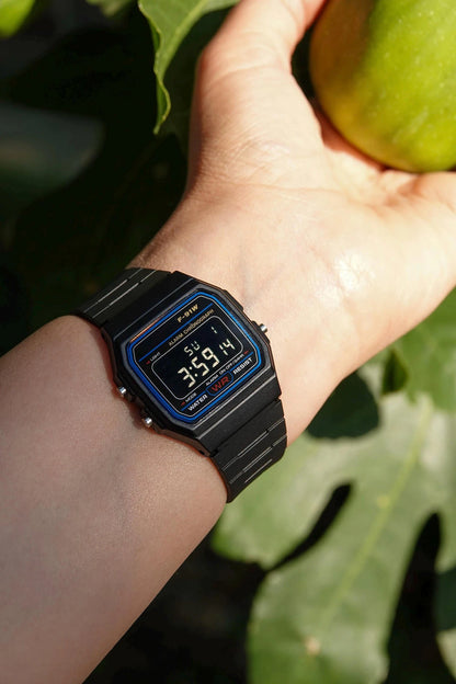 Classic Black F-91 - Modified Casio Watch