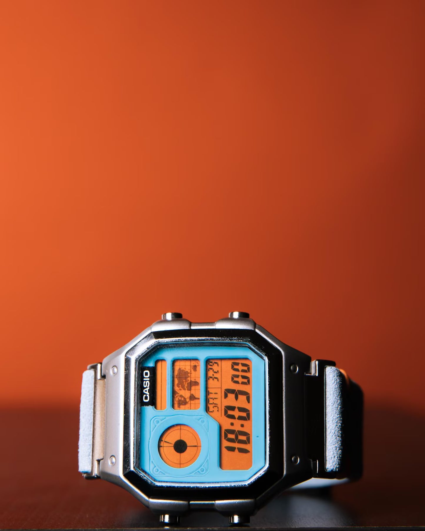 Gulf Racing Metal AE-1200 - Modified Casio Watch