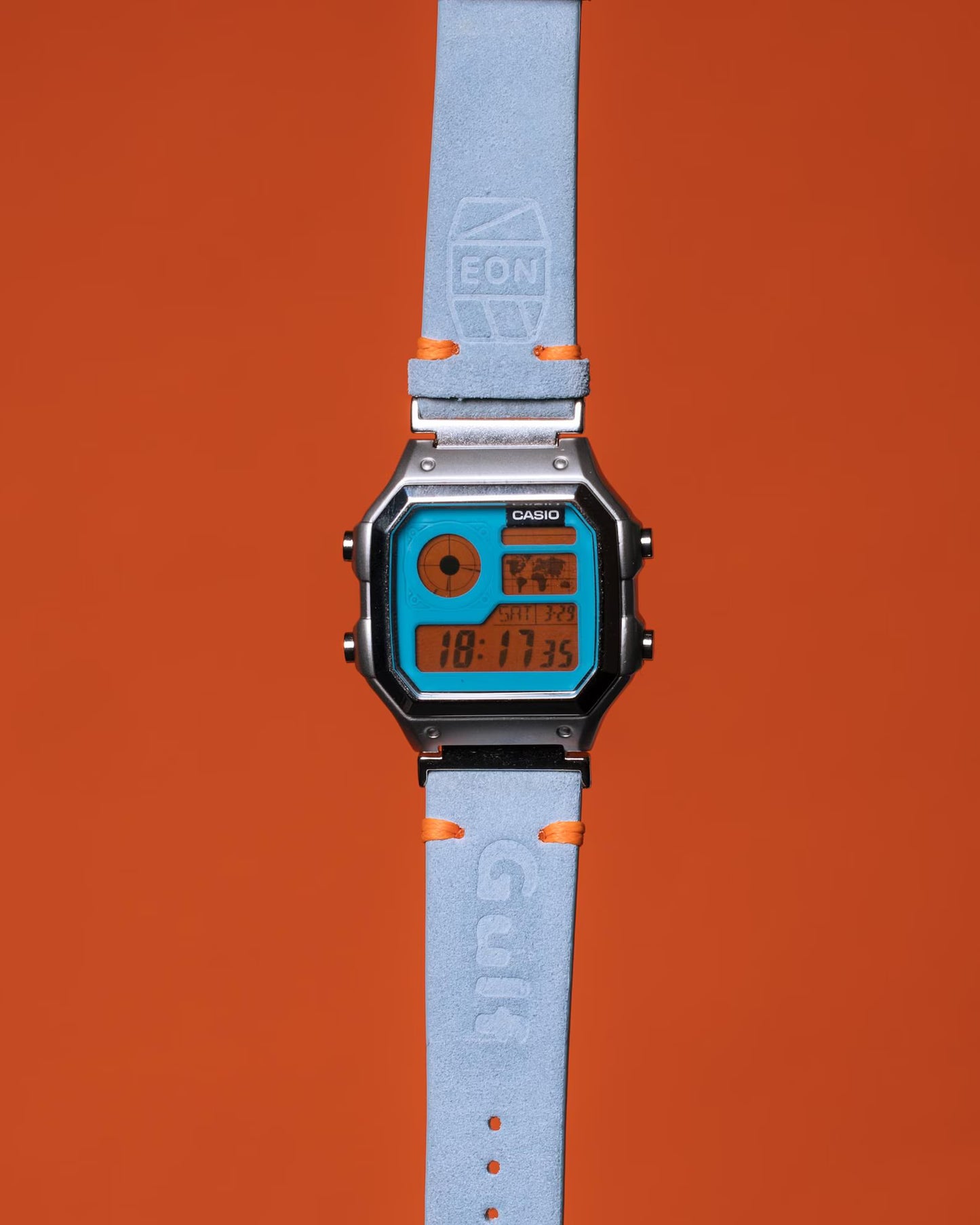 Gulf Racing Metal AE-1200 - Modified Casio Watch