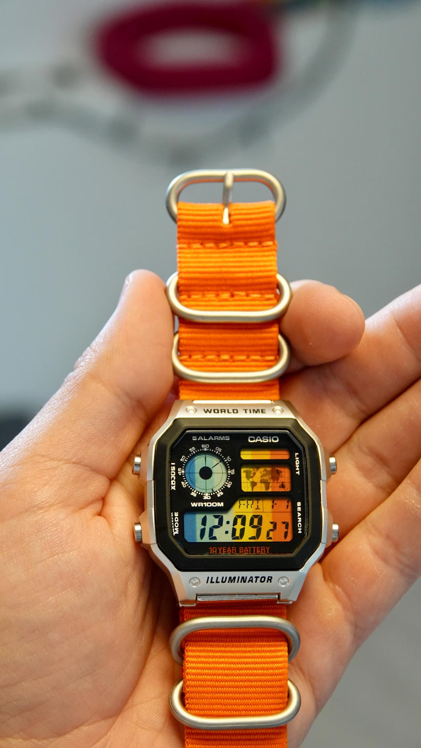 Orange Days Royale AE-1200 - Modified Casio Watch
