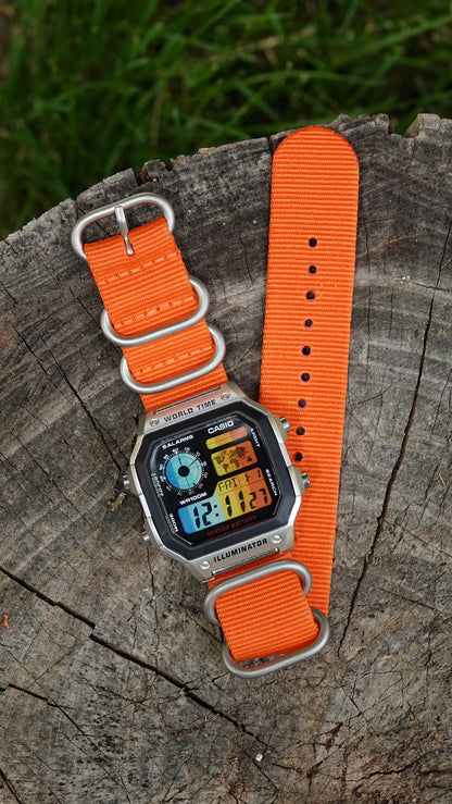 Orange Days Royale AE-1200 - Modified Casio Watch