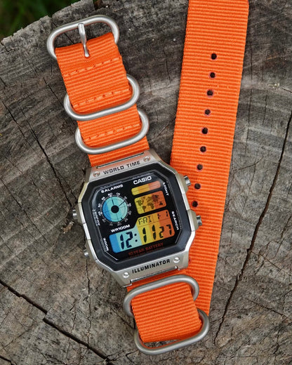 Orange Days Royale AE-1200 - Modified Casio Watch