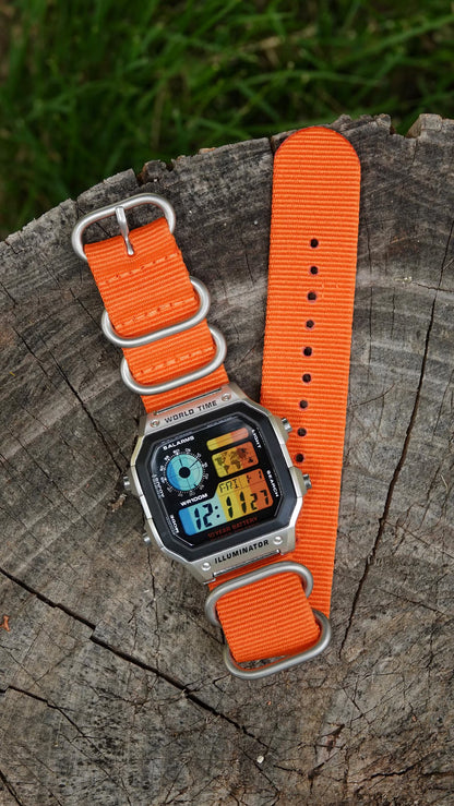 Orange Days Royale AE-1200 - Modified Casio Watch