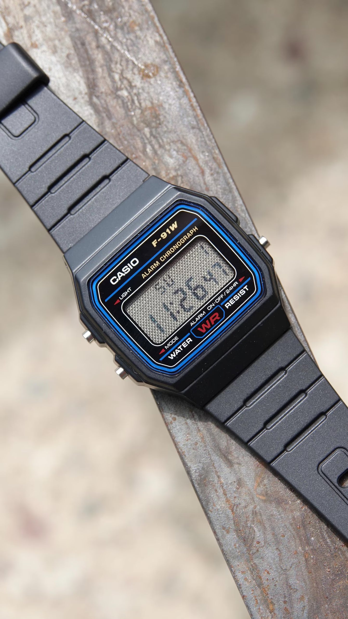 Iron Veil F-91 - Modified Casio Watch