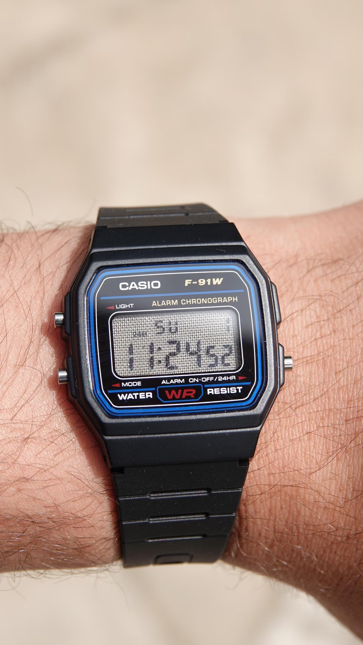 Iron Veil F-91 - Modified Casio Watch