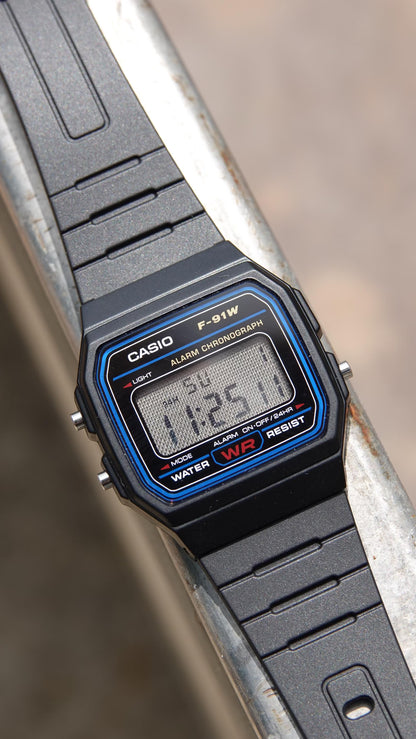 Iron Veil F-91 - Modified Casio Watch