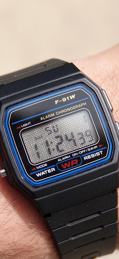 Iron Veil F-91 - Modified Casio Watch