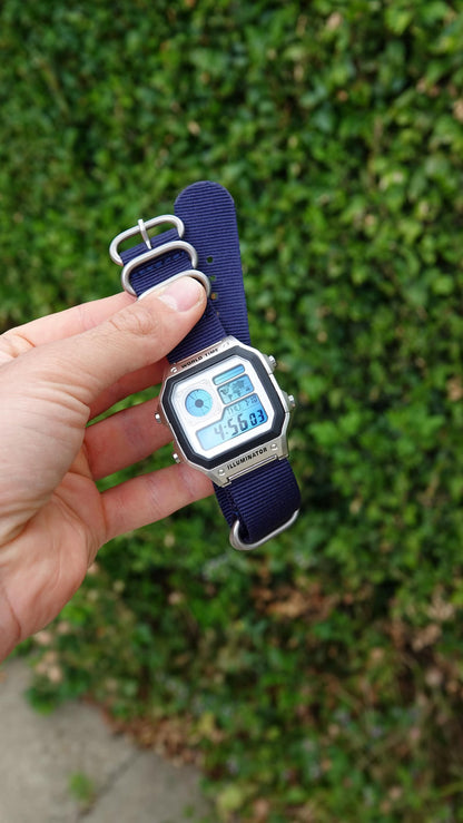 Polar Blue V2 AE-1200 - Modified Casio Watch