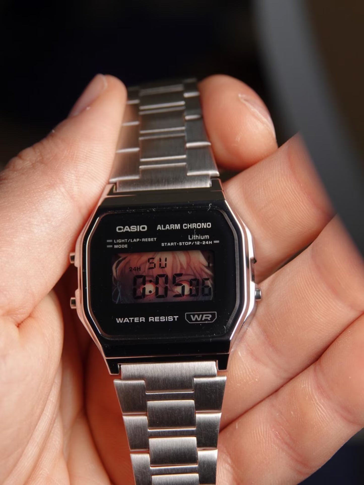Anime Mod A158 - Modified Casio Watch