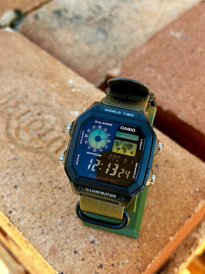 Forest Royale AE-1200 - Modified Casio Watch