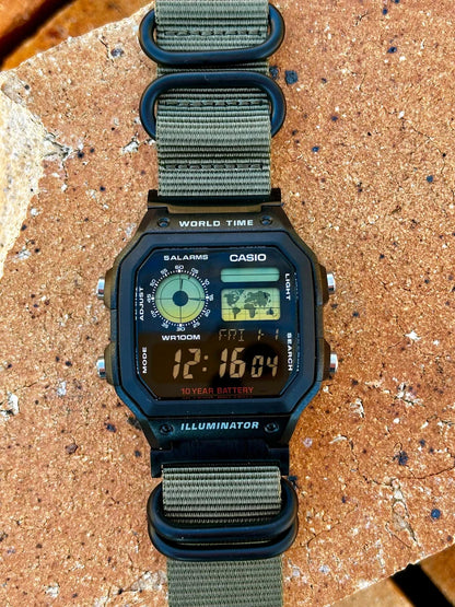 Forest Royale AE-1200 - Modified Casio Watch