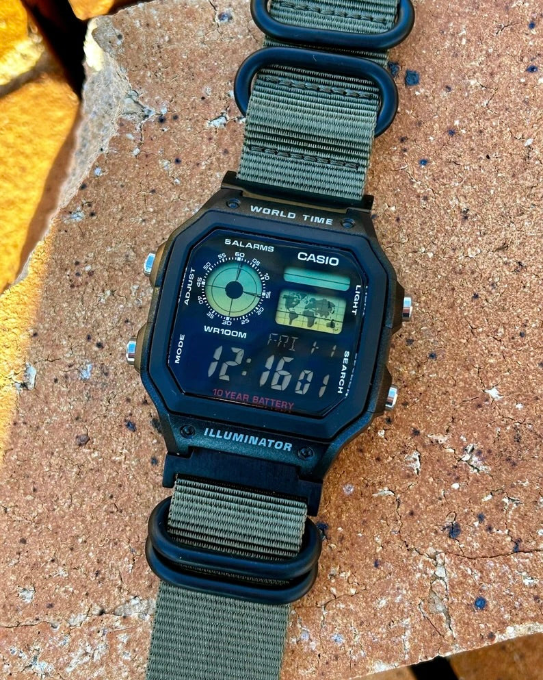 Forest Royale AE-1200 - Modified Casio Watch