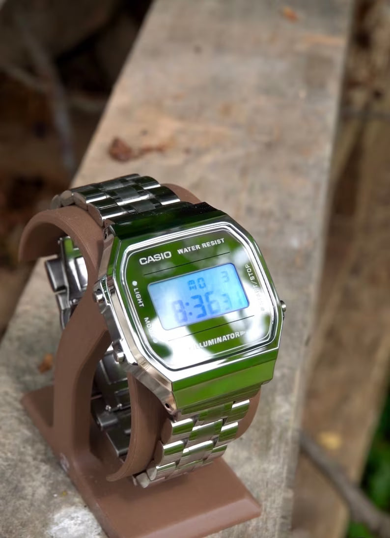 Mirror Chameleon A168 - Modified Casio Watch