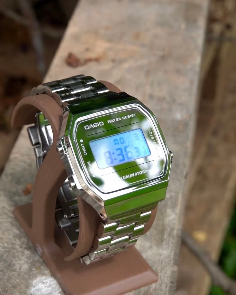 Mirror Chameleon A168 - Modified Casio Watch