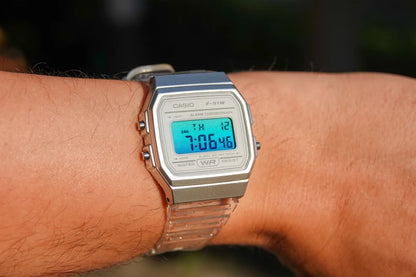Sea Blue F-91 - Modified Casio Watch