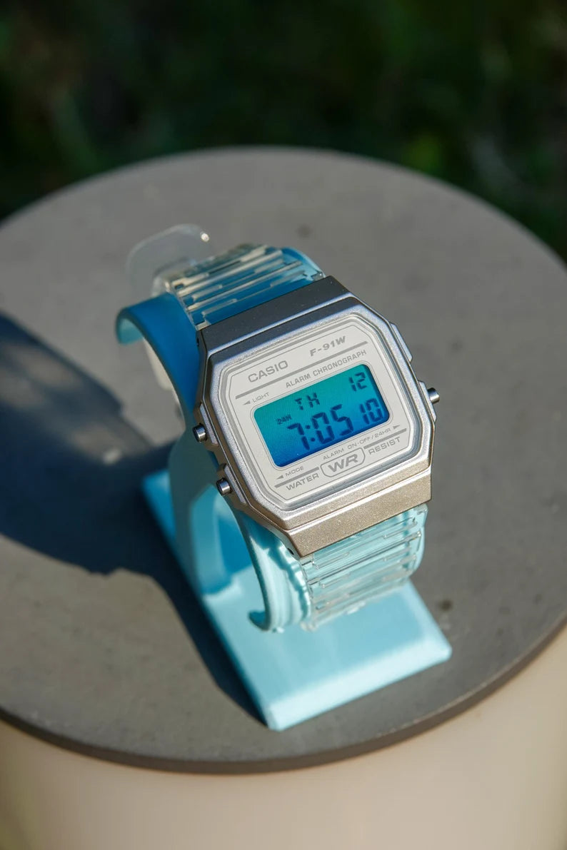 Sea Blue F-91 - Modified Casio Watch
