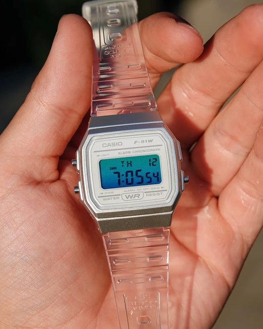 Sea Blue F-91 - Modified Casio Watch